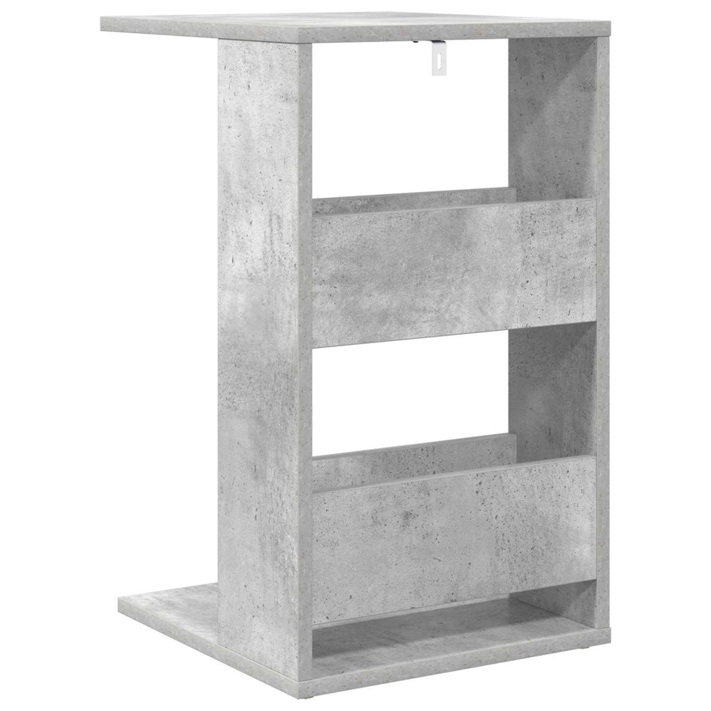 Boční Stůl Betonově Šedá 40 X 35 X 60,5 Cm Kompozitní Dřevo