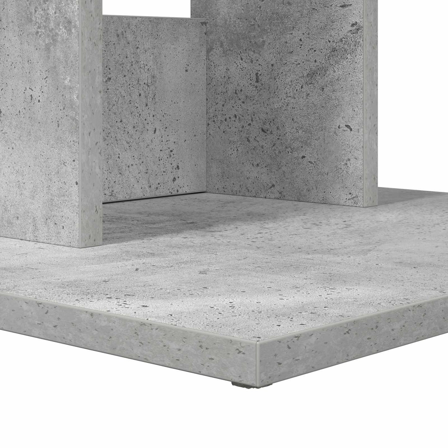 Boční Stůl Betonově Šedá 45 X 40 X 62,5 Cm Kompozitní Dřevo