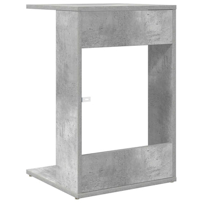 Boční Stůl Betonově Šedá 40 X 38 X 62,5 Cm Kompozitní Dřevo