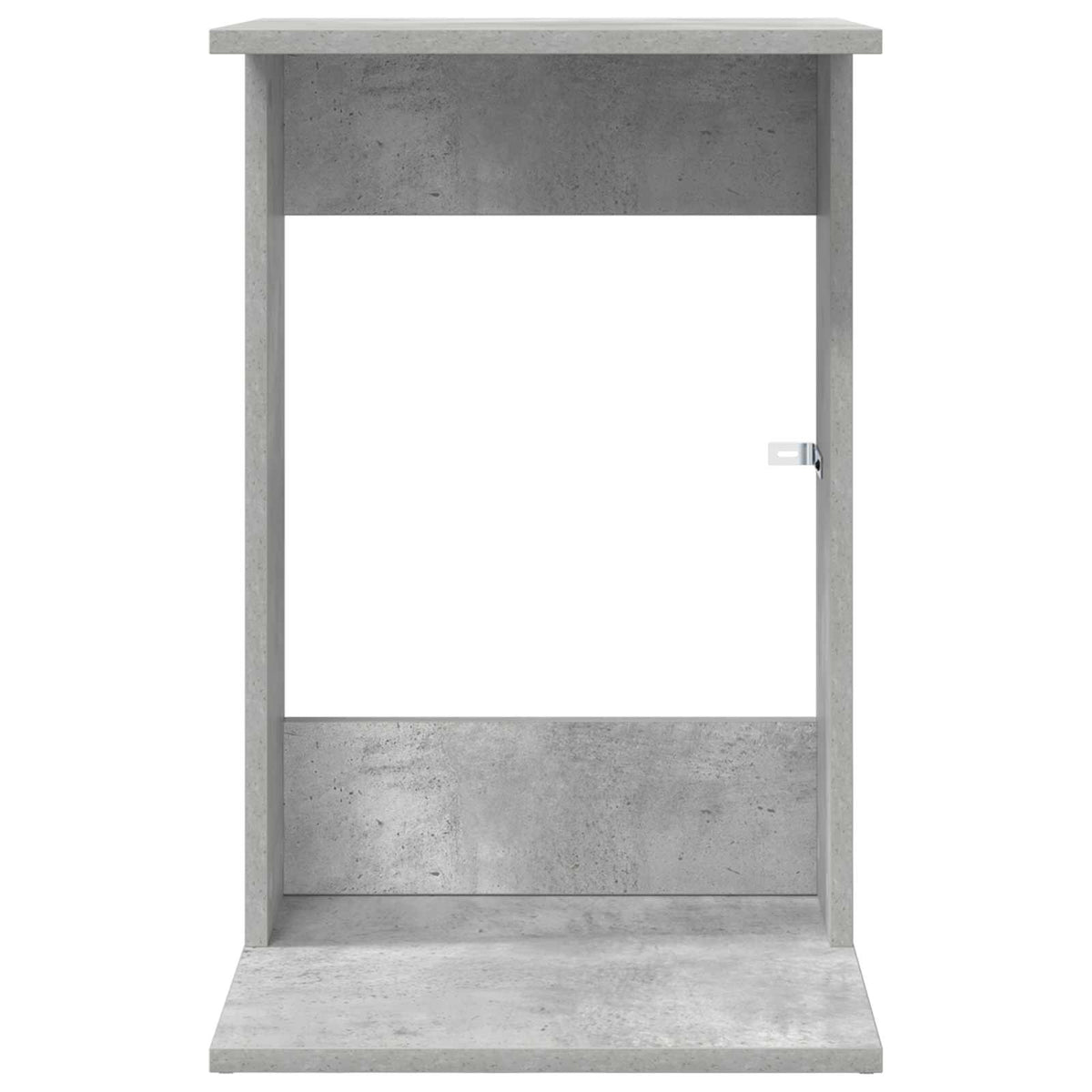 Boční Stůl Betonově Šedá 40 X 38 X 62,5 Cm Kompozitní Dřevo