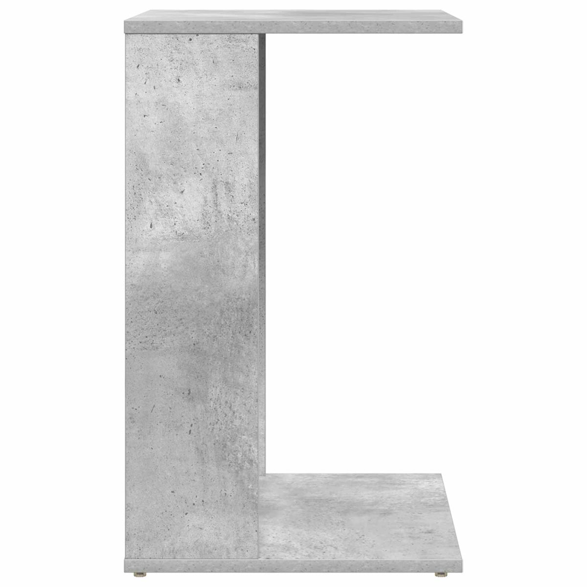Boční Stůl Betonově Šedá 40 X 38 X 62,5 Cm Kompozitní Dřevo