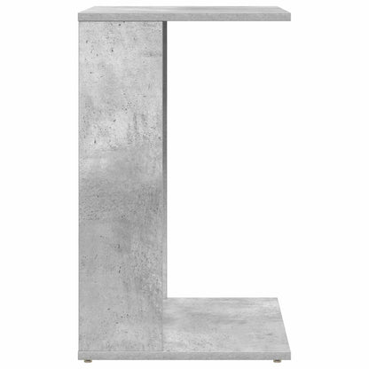 Boční Stůl Betonově Šedá 40 X 38 X 62,5 Cm Kompozitní Dřevo