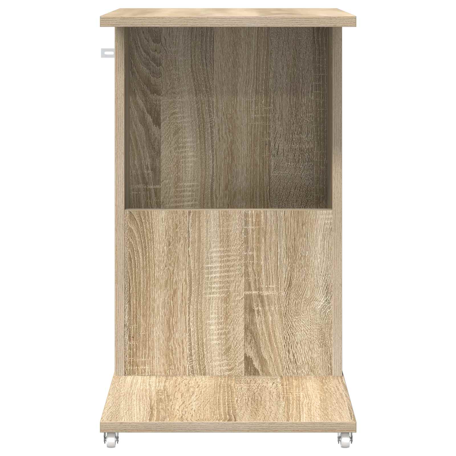 Boční Stůl S Kolem Sonoma Dub 40 X 35 X 60 Cm Kompozitní Dřevo