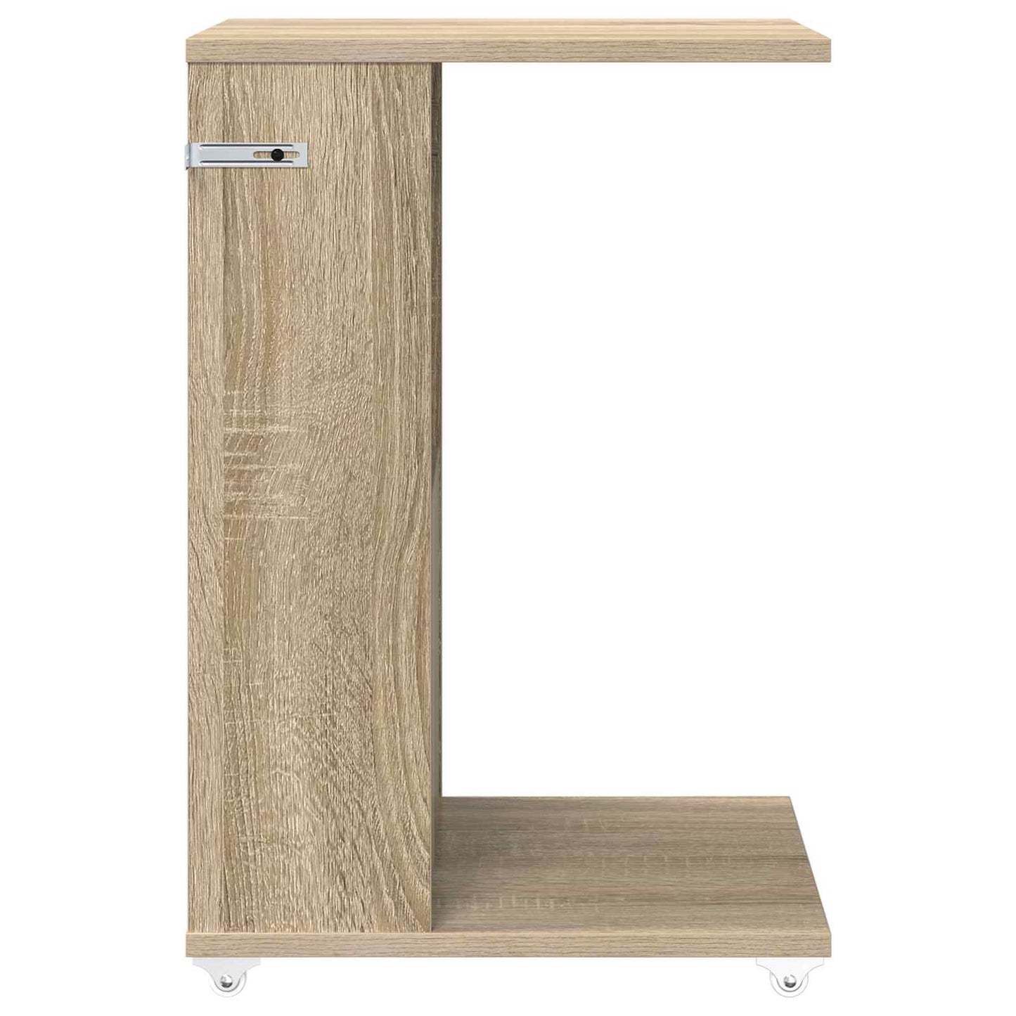 Boční Stůl S Kolem Sonoma Dub 40 X 35 X 60 Cm Kompozitní Dřevo