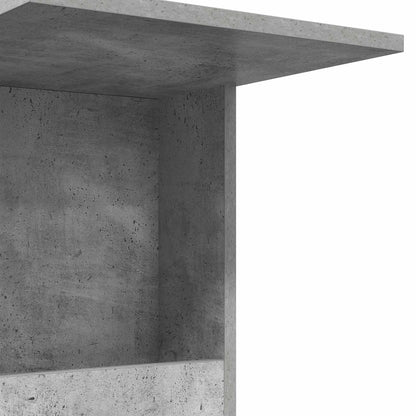 Boční Stůl Betonově Šedá 40 X 35 X 60 Cm Kompozitní Dřevo
