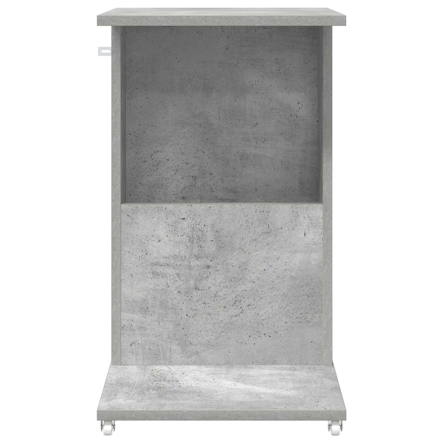 Boční Stůl Betonově Šedá 40 X 35 X 60 Cm Kompozitní Dřevo