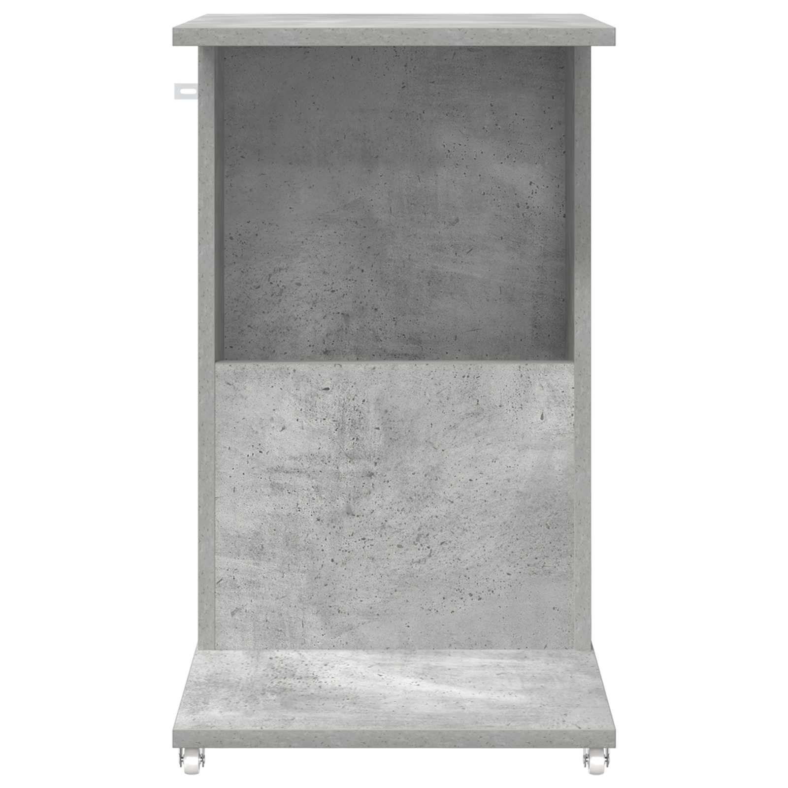 Boční Stůl Betonově Šedá 40 X 35 X 60 Cm Kompozitní Dřevo