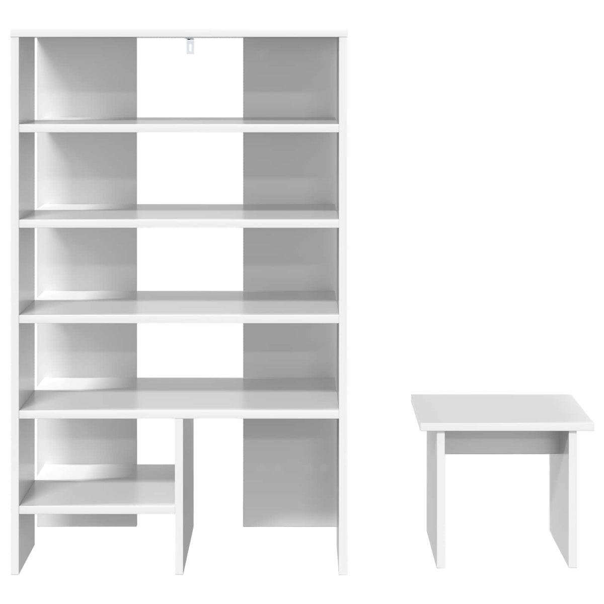 Skříň Na Obuv 2 Ks 62 X 35 X 100 Cm Kompozitní Dřevo