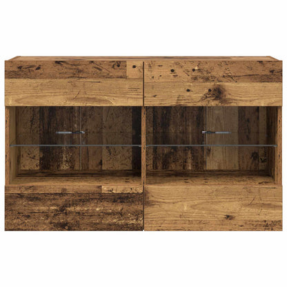 Tv Wall Cabinet 98,5 X 30 X 60,5 Cm Staré Dřevo
