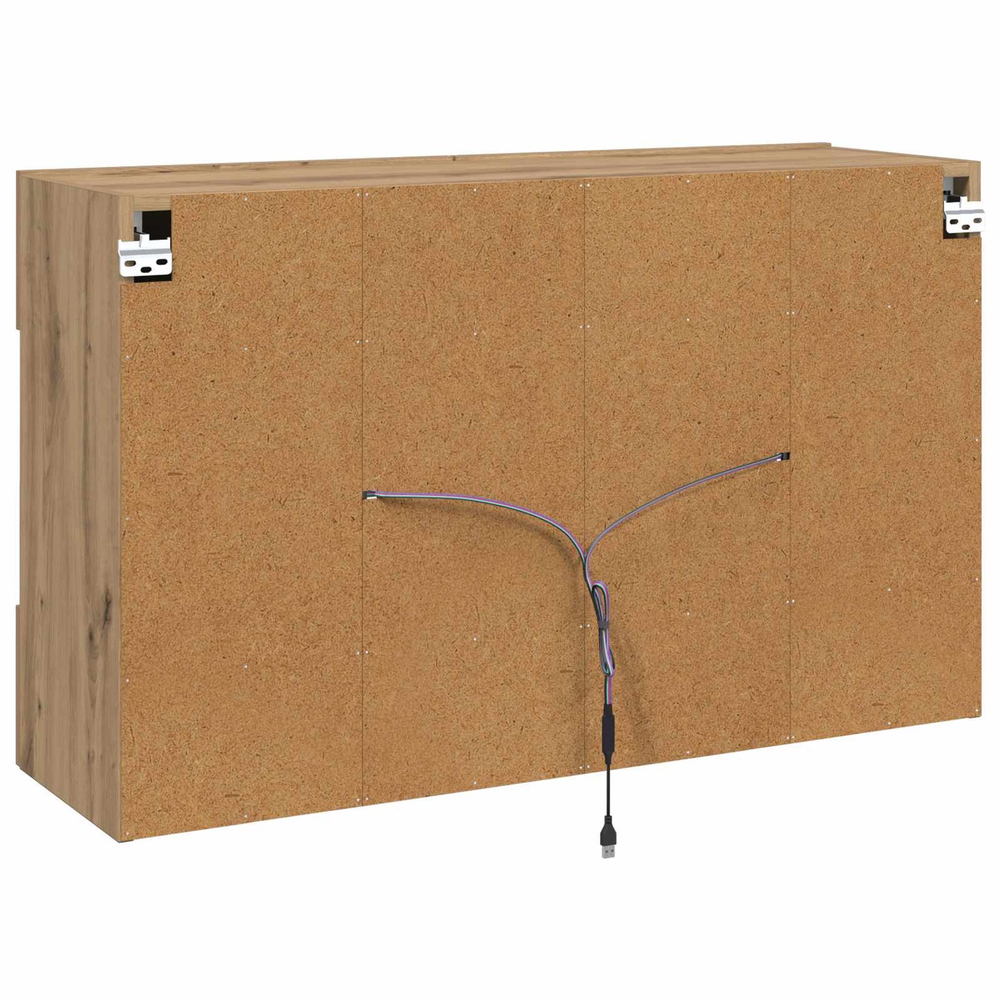 Tv Wall Cabinet 98,5 X 30 X 60,5 Cm Artisanový Dub