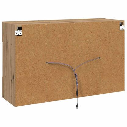 Tv Wall Cabinet 98,5 X 30 X 60,5 Cm Artisanový Dub