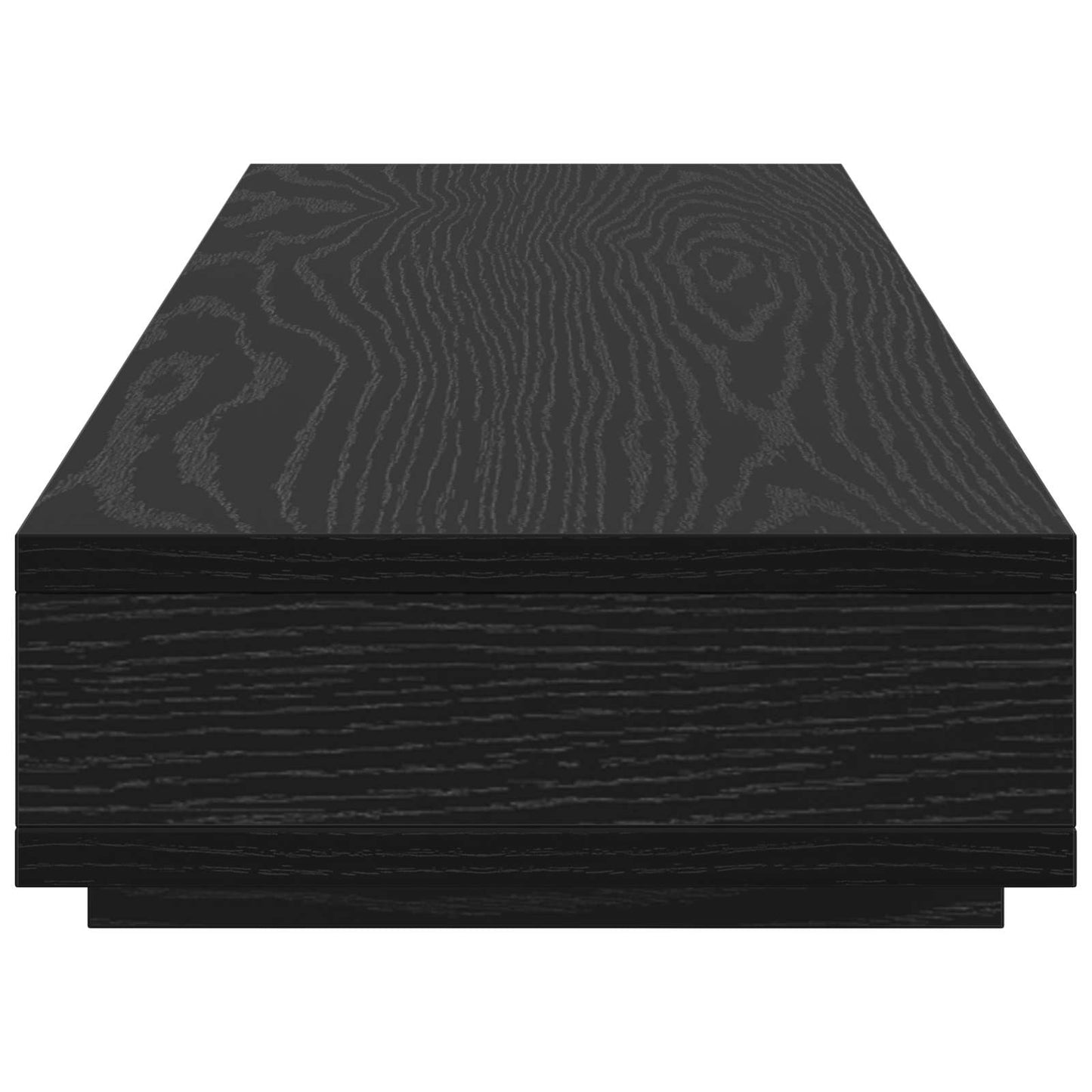 Stojan Na Monitor Černá 100 X 27 X 15 Cm Kompozitní Dřevo