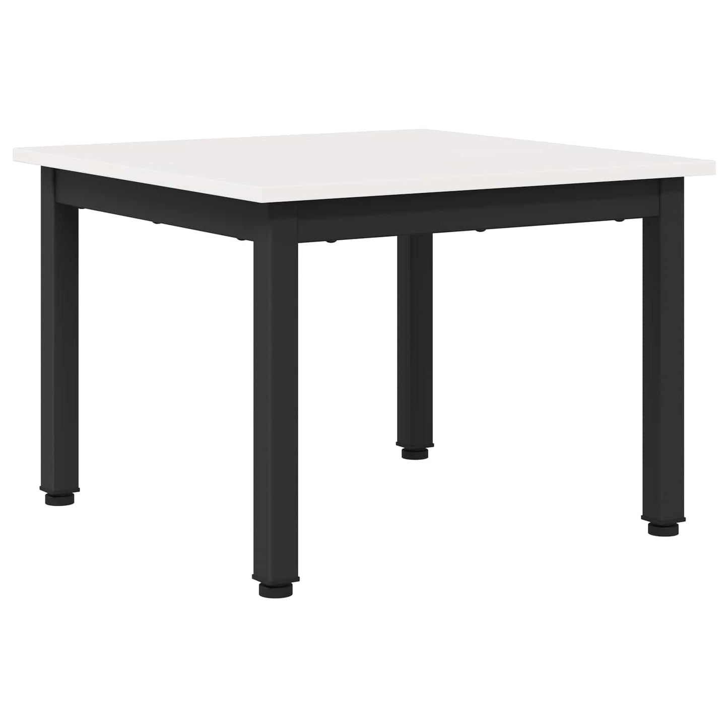 Konferenční Stolek Bílá 50 X 50 X 36 Cm Masivní Borové Dřevo