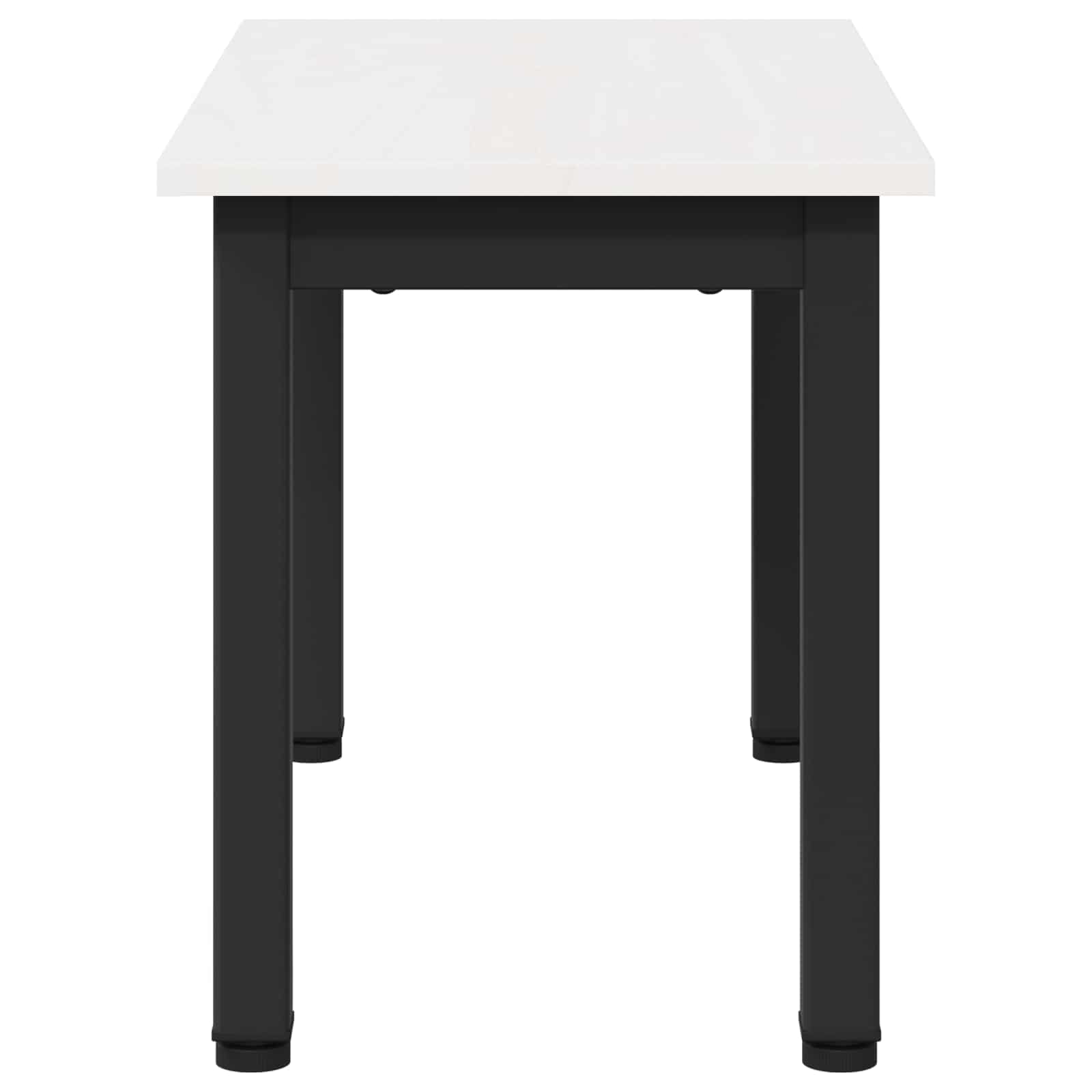 Konferenční Stolek Bílá 60 X 30 X 36 Cm Masivní Borové Dřevo