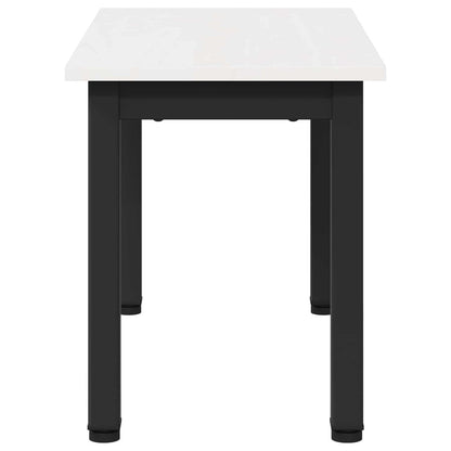 Konferenční Stolek Bílá 60 X 30 X 36 Cm Masivní Borové Dřevo