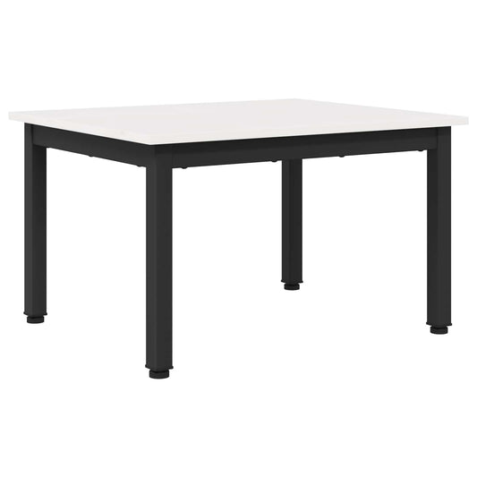 Konferenční Stolek Bílá 60 X 50 X 36 Cm Masivní Borové Dřevo