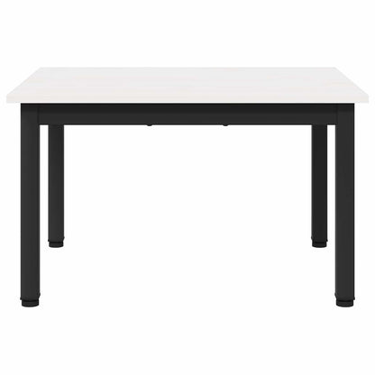 Konferenční Stolek Bílá 60 X 50 X 36 Cm Masivní Borové Dřevo