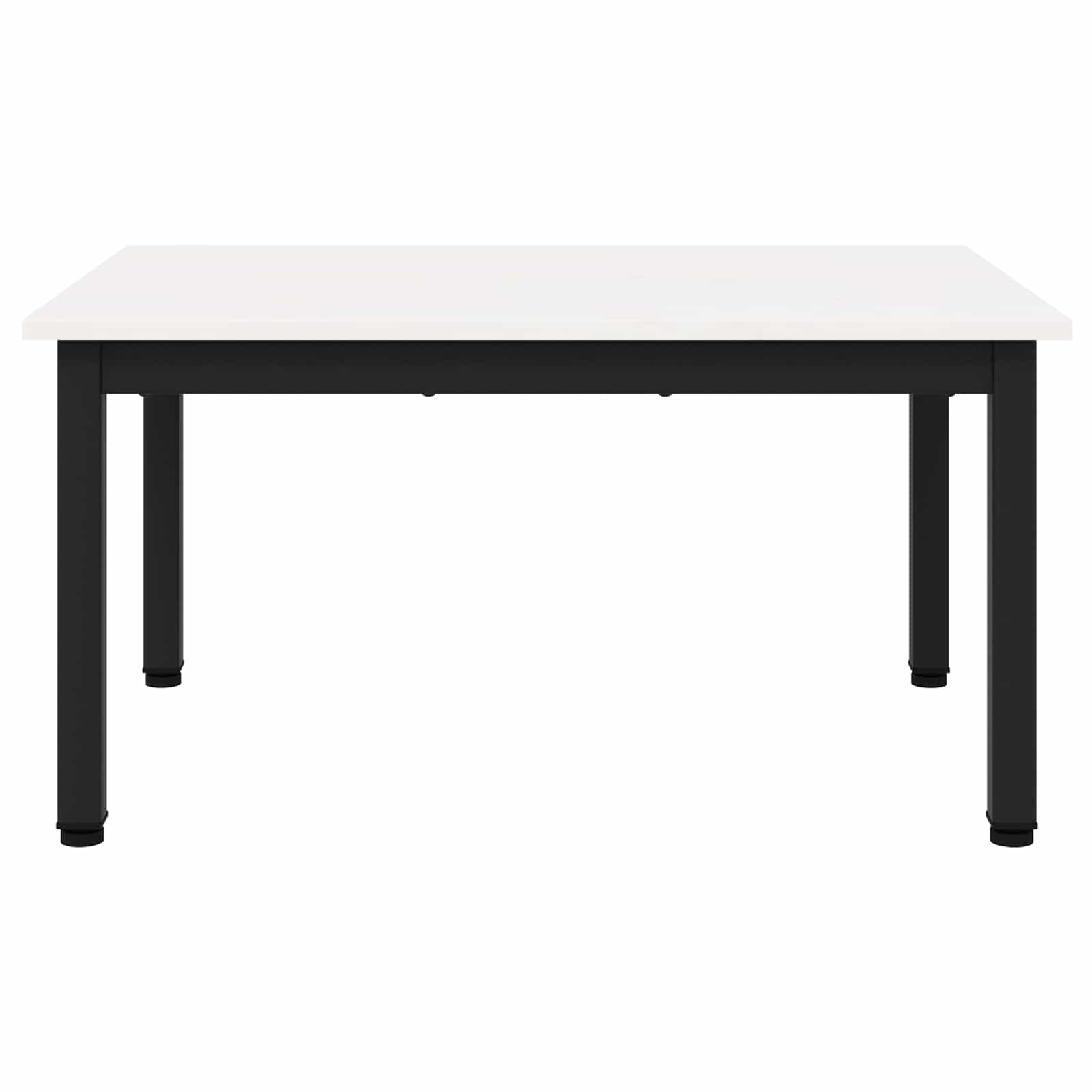 Konferenční Stolek Bílá 70 X 50 X 36 Cm Masivní Borové Dřevo