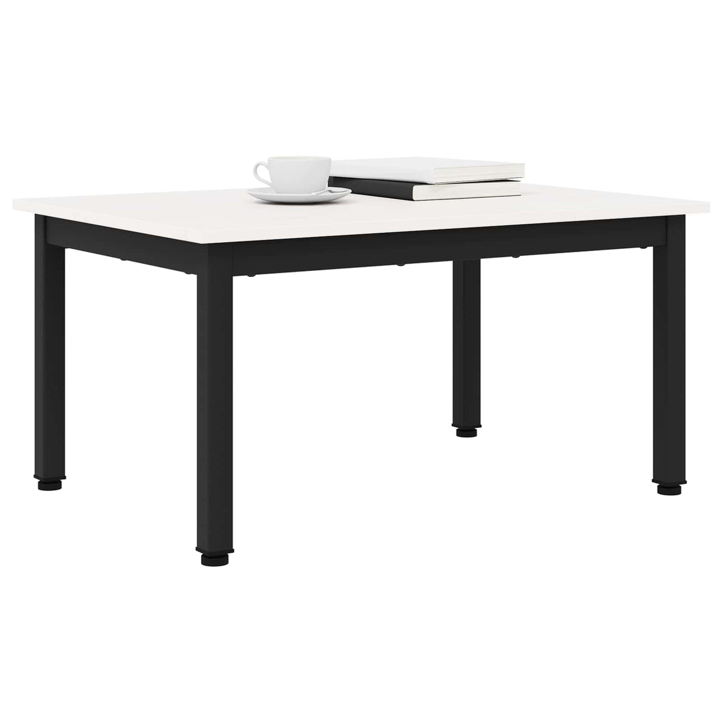 Konferenční Stolek Bílá 70 X 50 X 36 Cm Masivní Borové Dřevo