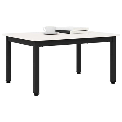 Konferenční Stolek Bílá 70 X 50 X 36 Cm Masivní Borové Dřevo