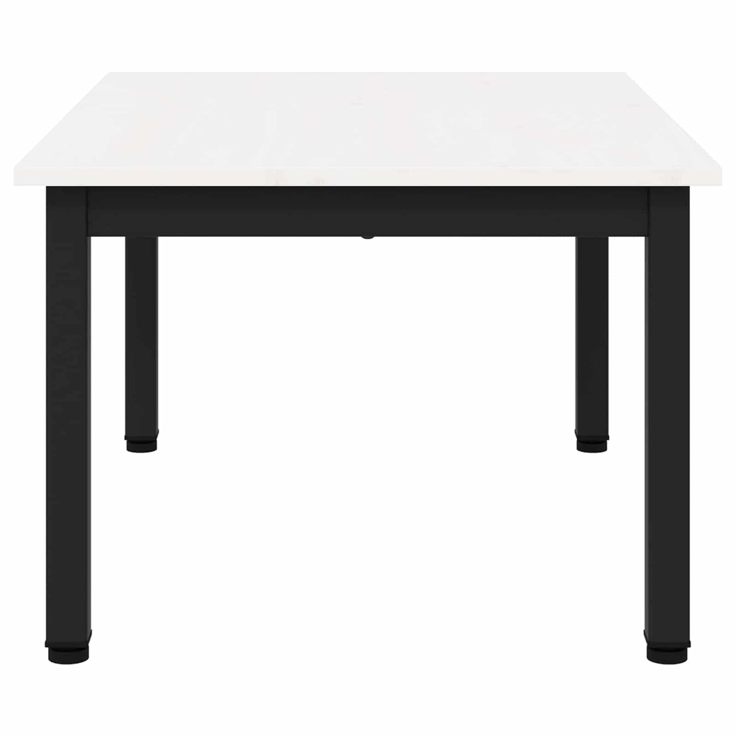 Konferenční Stolek Bílá 70 X 50 X 36 Cm Masivní Borové Dřevo