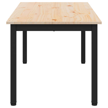 Konferenční Stolek Přírodní 100 X 50 X 45 Cm