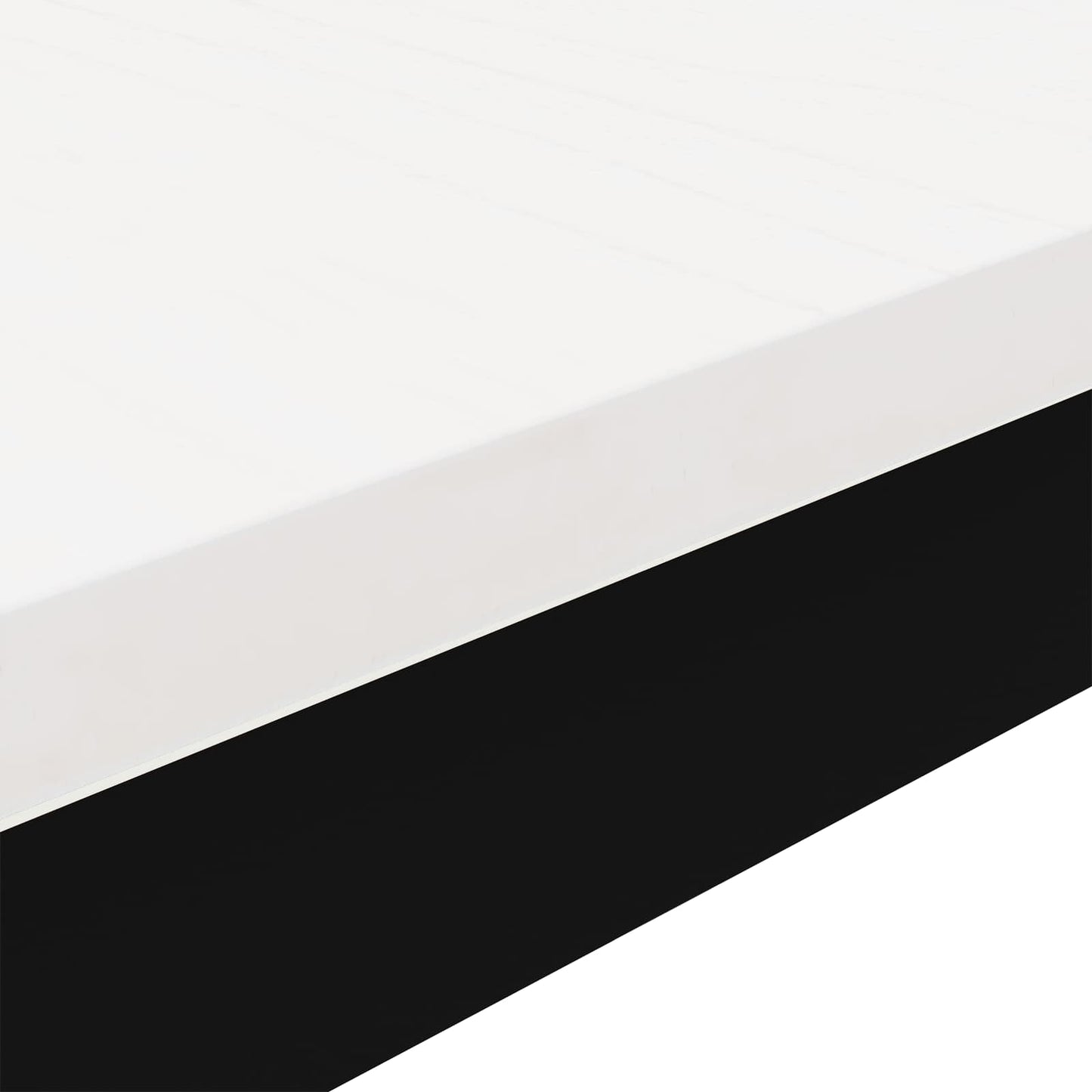 Konferenční Stolek Bílá 100 X 50 X 45 Cm Masivní Borové Dřevo