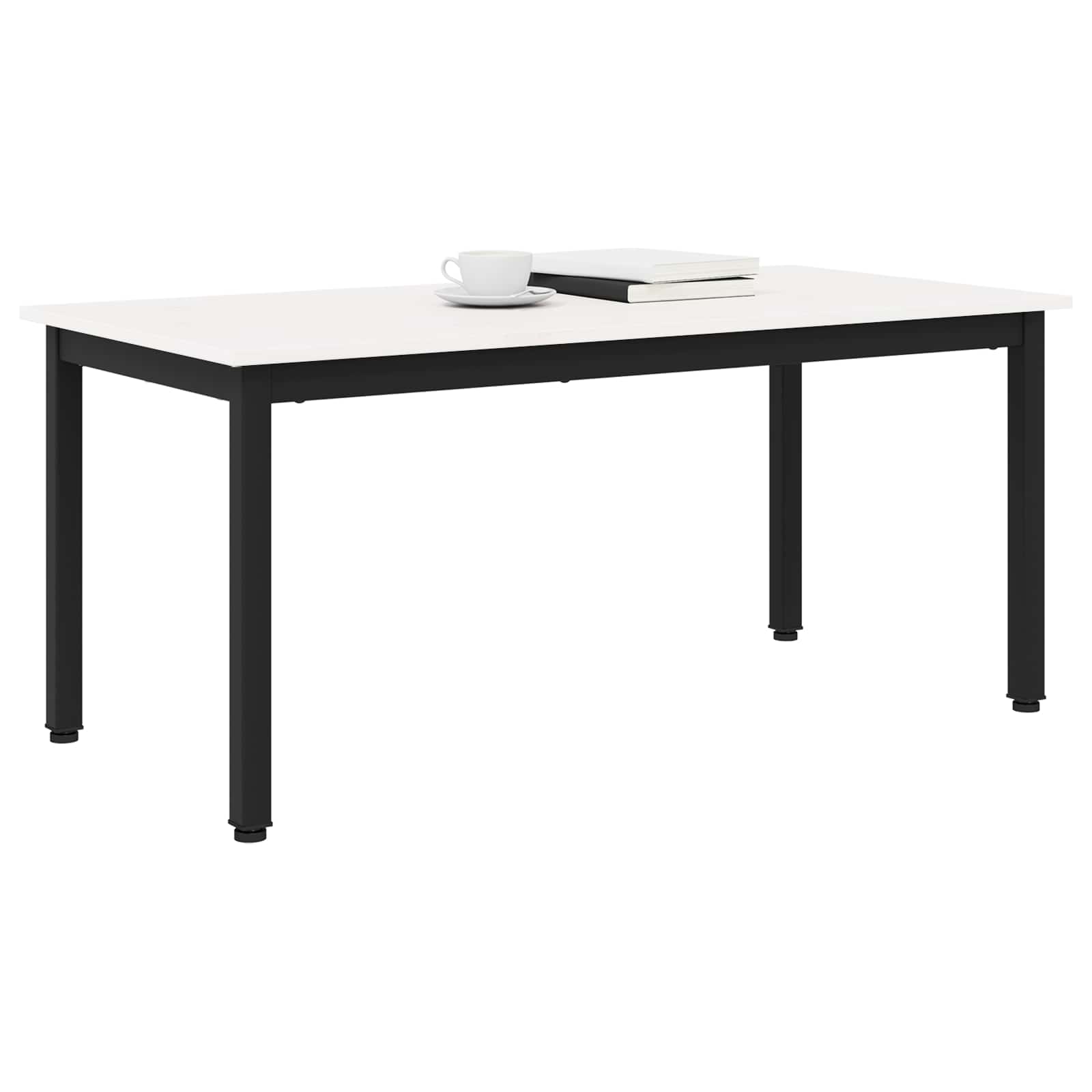 Konferenční Stolek Bílá 100 X 50 X 45 Cm Masivní Borové Dřevo