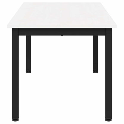 Konferenční Stolek Bílá 100 X 50 X 45 Cm Masivní Borové Dřevo