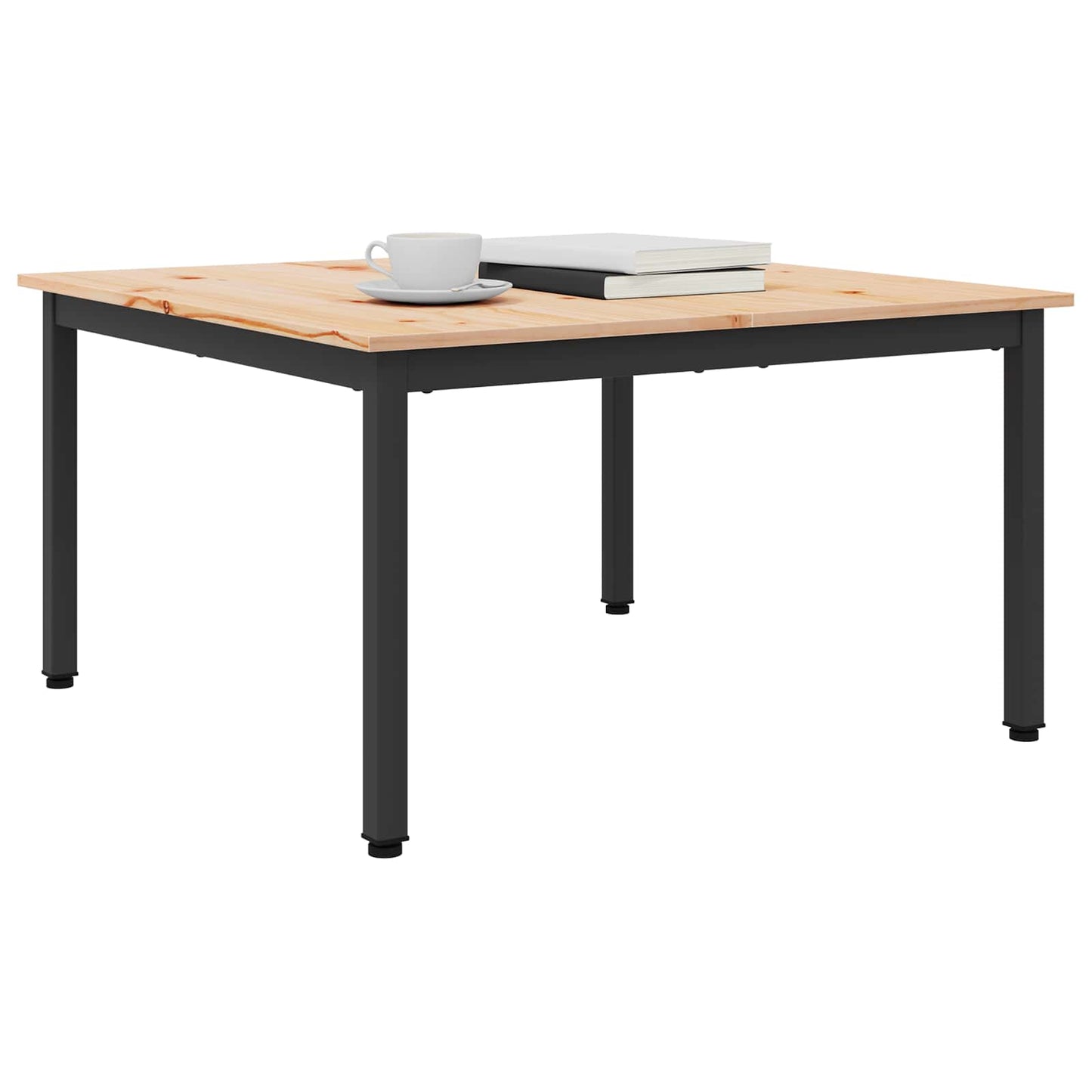 Konferenční Stolek Přírodní 80 X 80 X 45 Cm