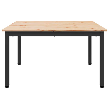 Konferenční Stolek Přírodní 80 X 80 X 45 Cm