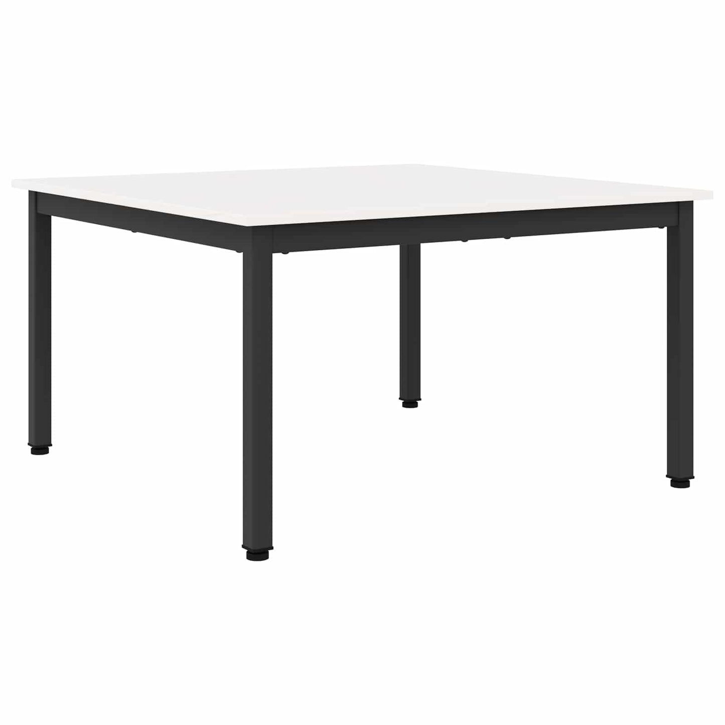 Konferenční Stolek Bílá 80 X 80 X 45 Cm Masivní Borové Dřevo