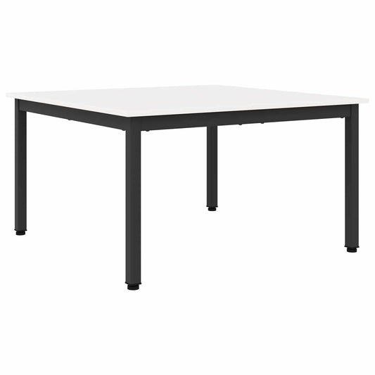 Konferenční Stolek Bílá 80 X 80 X 45 Cm Masivní Borové Dřevo