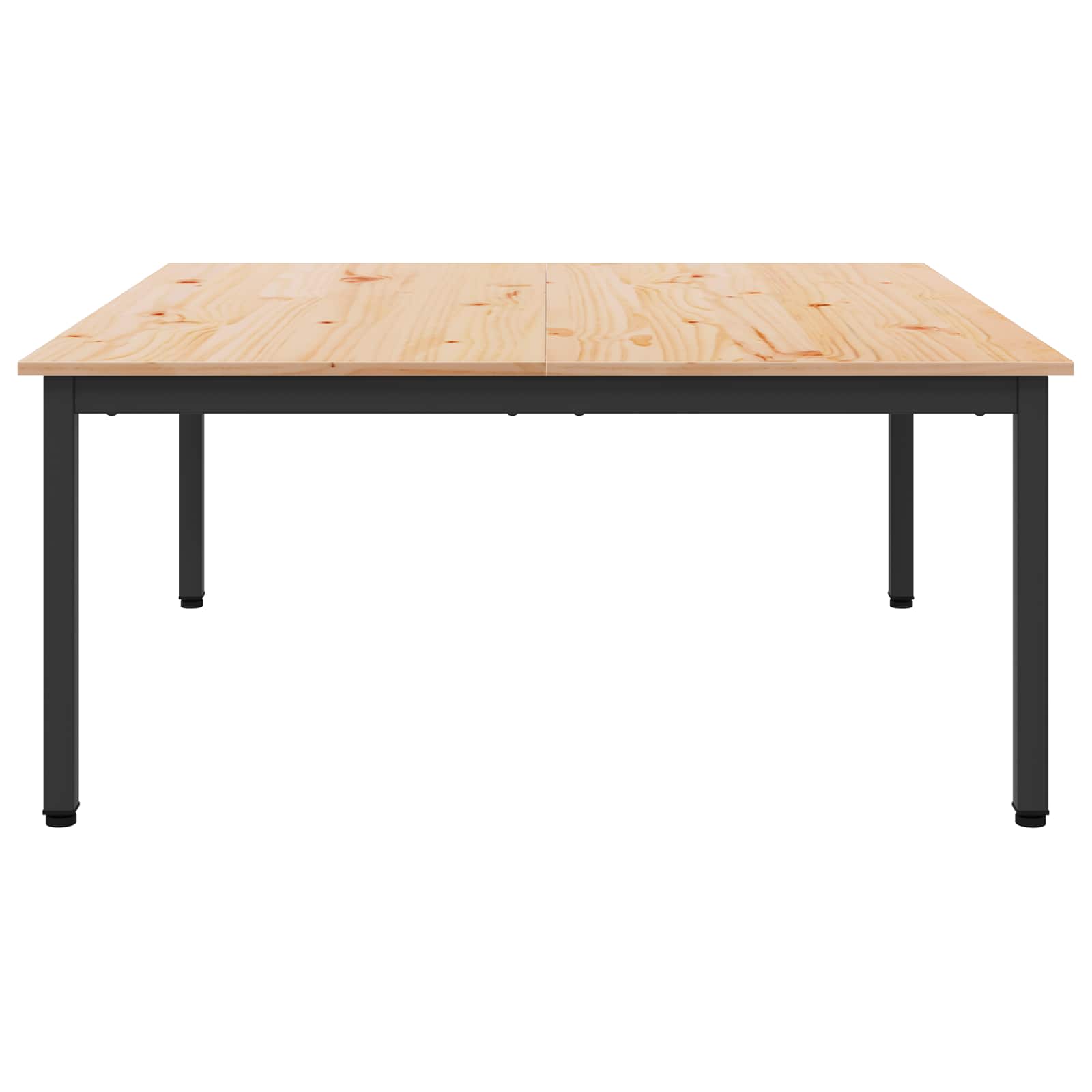 Konferenční Stolek Přírodní 100 X 100 X 45 Cm