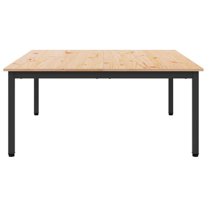 Konferenční Stolek Přírodní 100 X 100 X 45 Cm