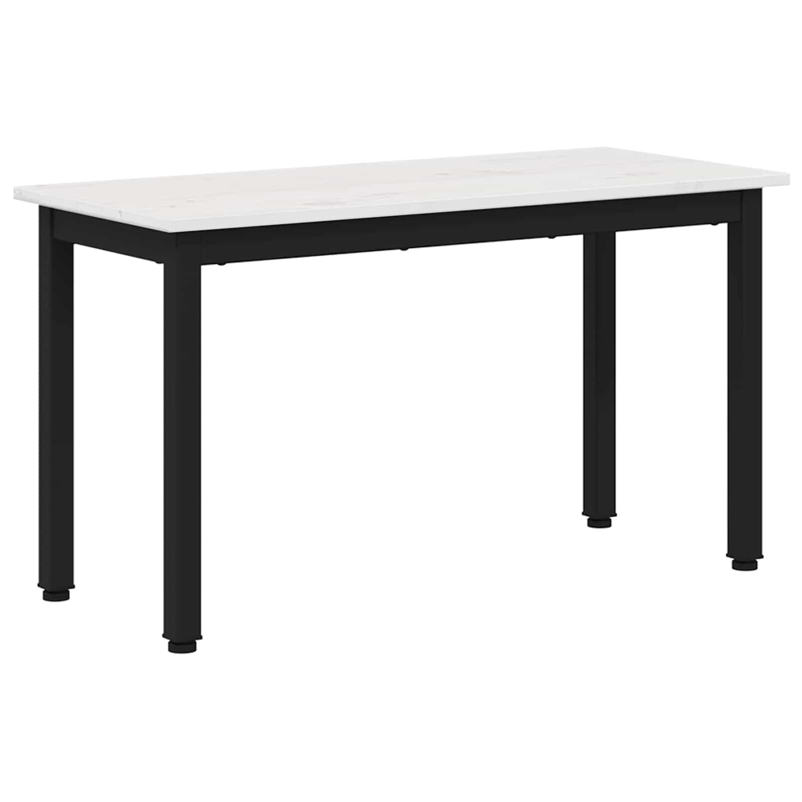 Lavice Bílá 80 X 35 X 45 Cm Masivní Borové Dřevo