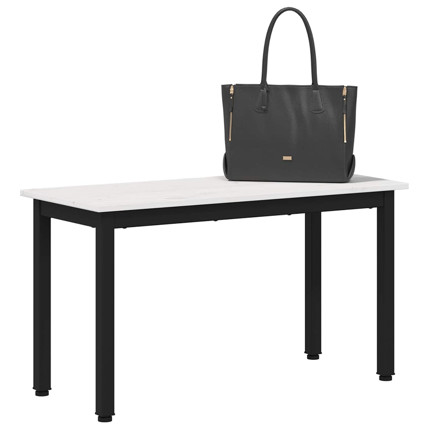 Lavice Bílá 80 X 35 X 45 Cm Masivní Borové Dřevo