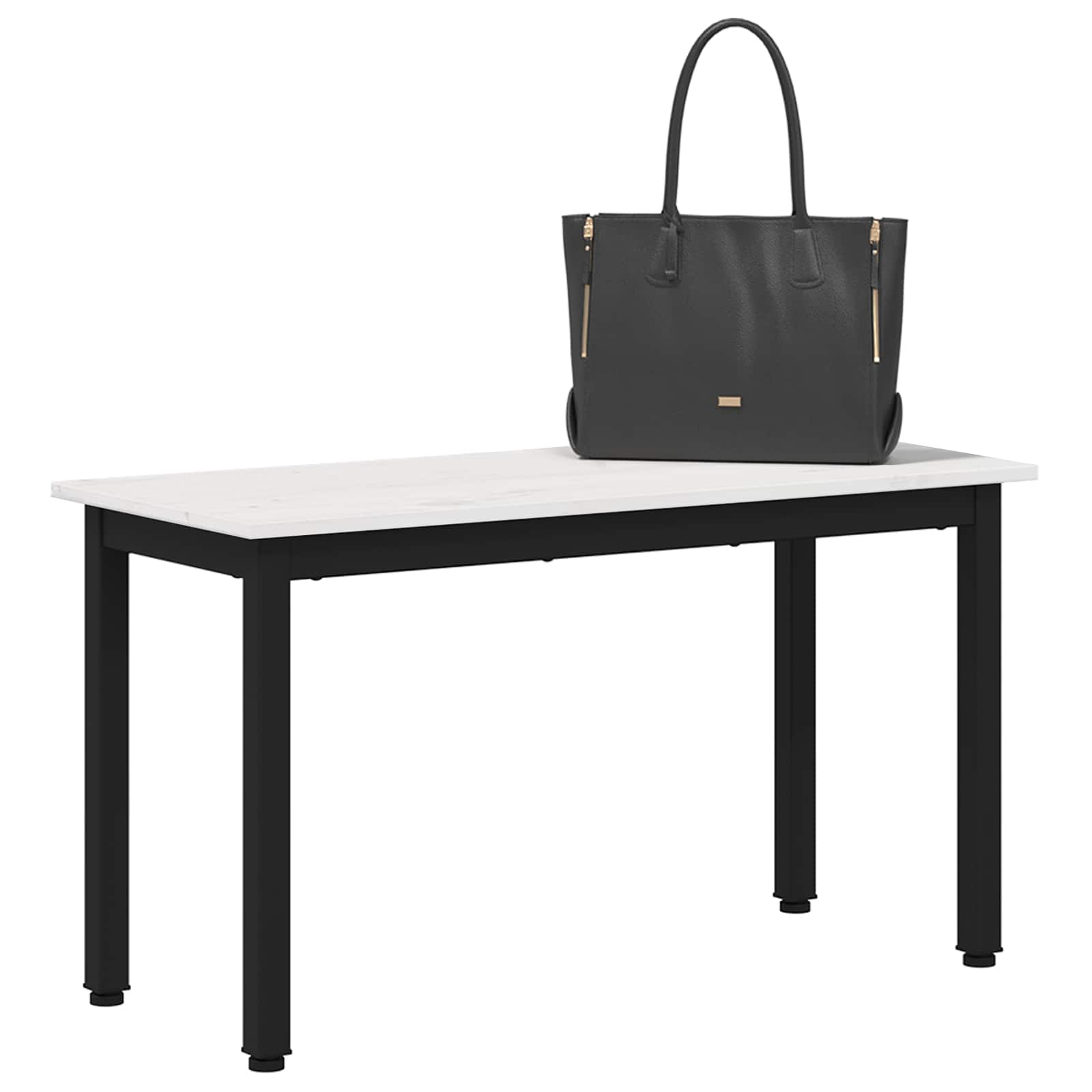 Lavice Bílá 80 X 35 X 45 Cm Masivní Borové Dřevo