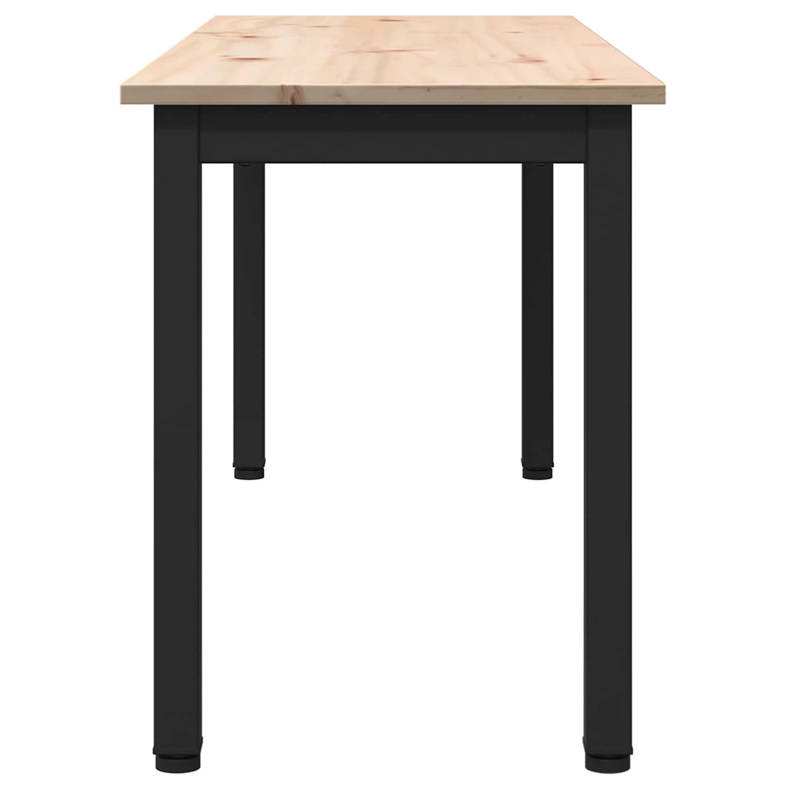 Lavice Přírodní 110 X 35 X 45 Cm Masivní Borové Dřevo