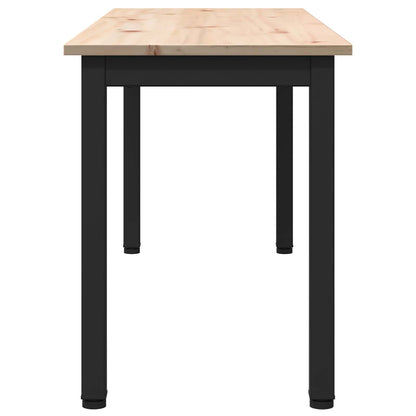 Lavice Přírodní 110 X 35 X 45 Cm Masivní Borové Dřevo