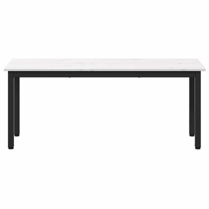 Lavice Bílá 110 X 35 X 45 Cm Masivní Borové Dřevo