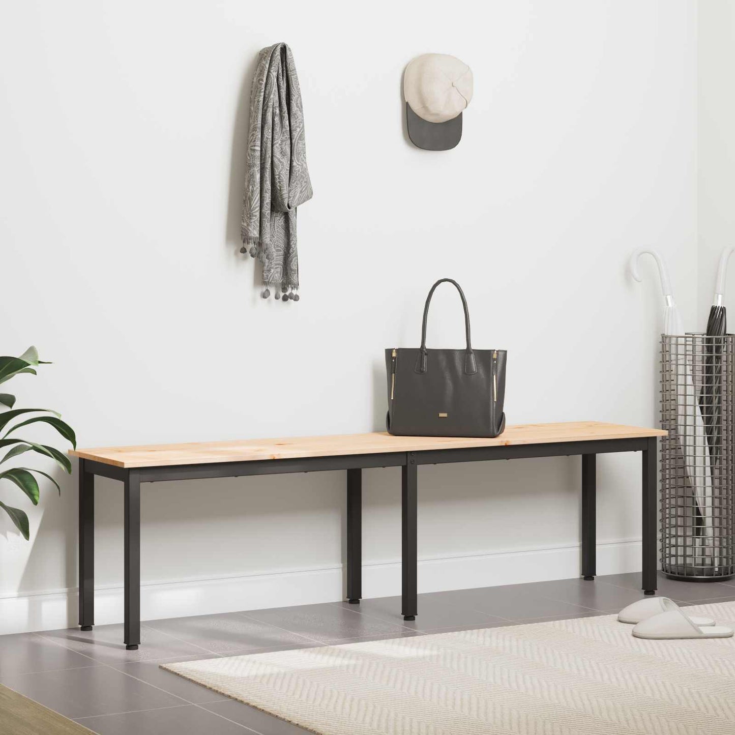 Lavice Přírodní 160 X 35 X 45 Cm Masivní Borové Dřevo