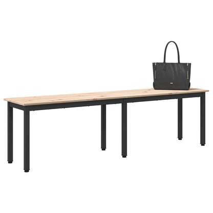 Lavice Přírodní 160 X 35 X 45 Cm Masivní Borové Dřevo