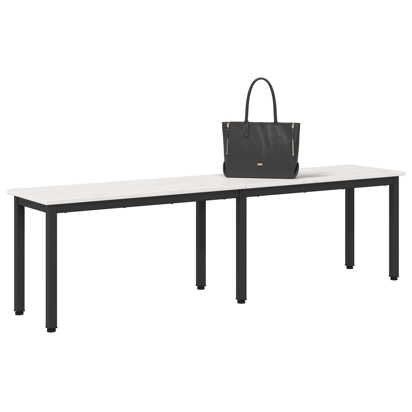 Lavice Bílá 160 X 35 X 45 Cm Masivní Borové Dřevo