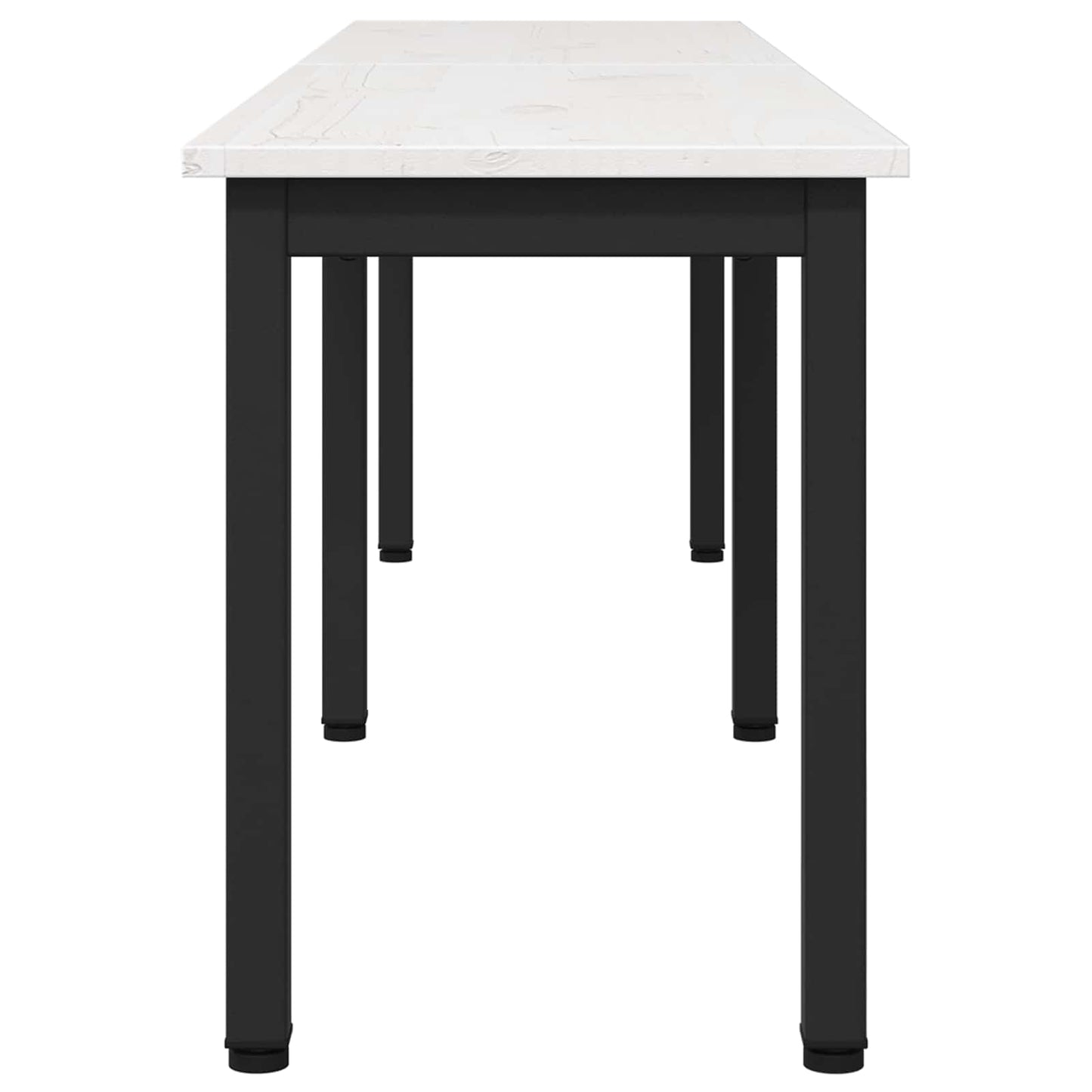Lavice Bílá 160 X 35 X 45 Cm Masivní Borové Dřevo
