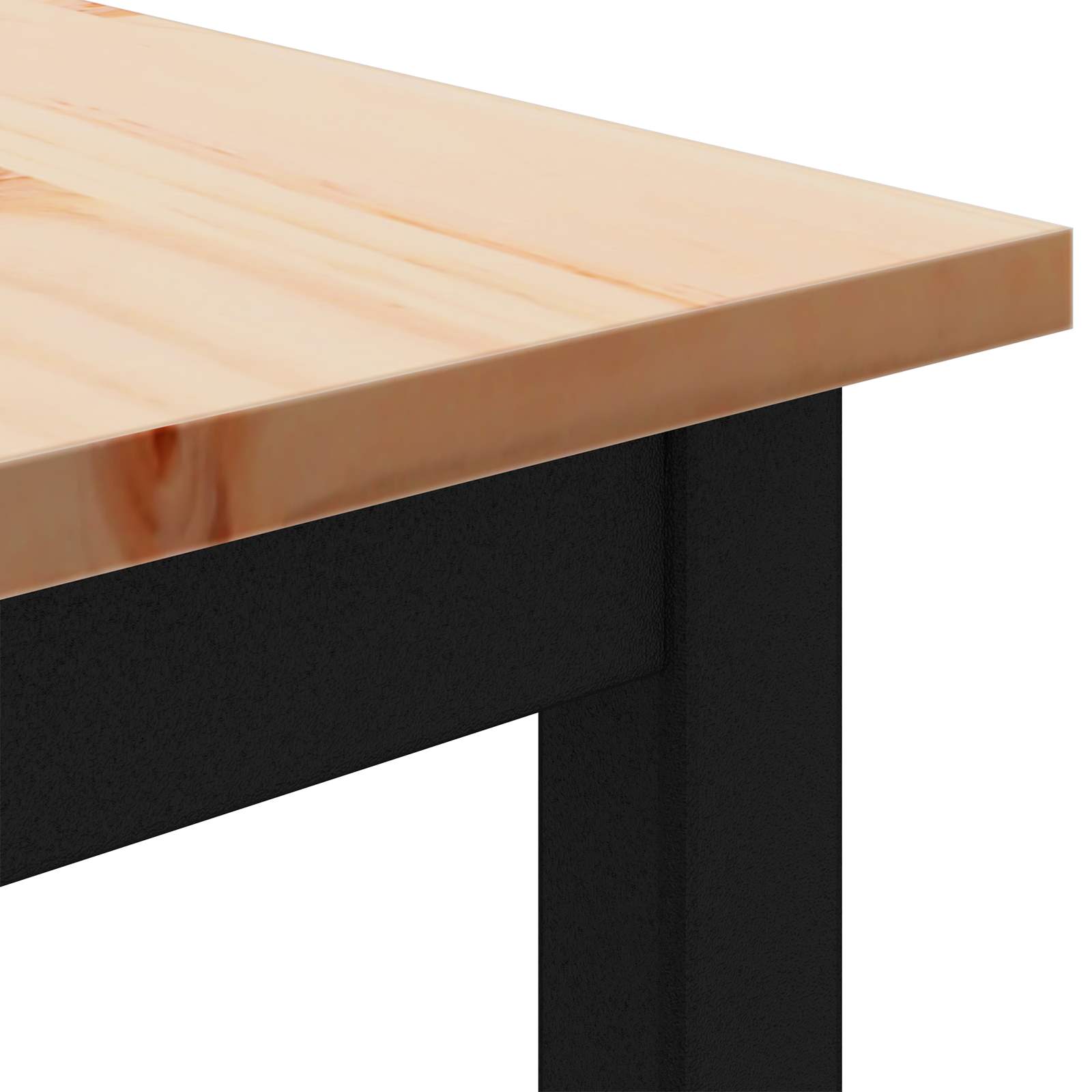 Jídelní Stůl Přírodní 110 X 55 X 75 Cm Masivní Borové Dřevo