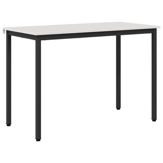 Jídelní Stůl Bílá 110 X 55 X 75 Cm Masivní Borové Dřevo
