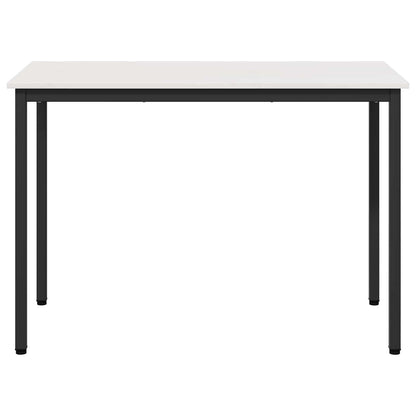 Jídelní Stůl Bílá 110 X 55 X 75 Cm Masivní Borové Dřevo