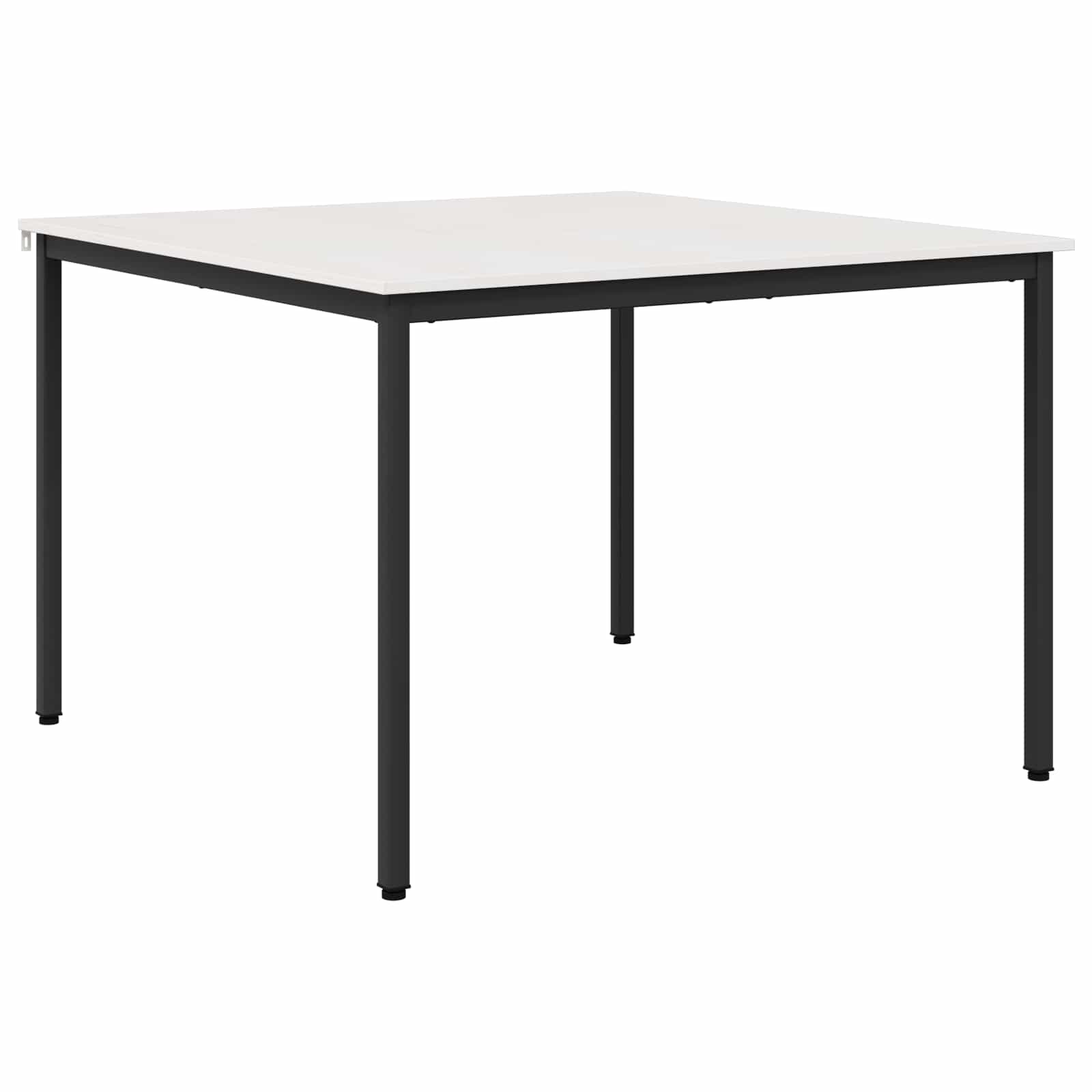 Jídelní Stůl Bílá 110 X 110 X 75 Cm Masivní Borové Dřevo