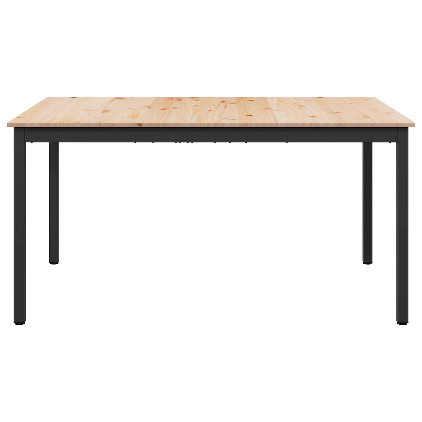 Jídelní Stůl Přírodní 140 X 80 X 75 Cm Masivní Borové Dřevo